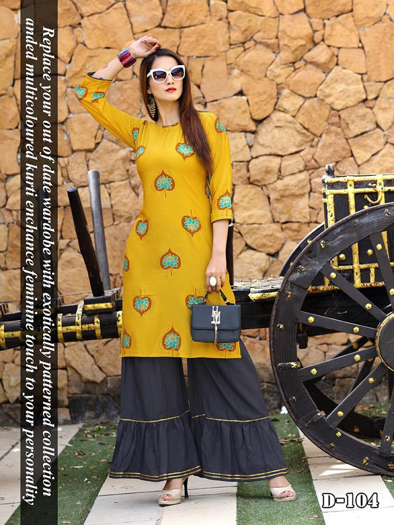 Rang Tarang Natasha Latest Fancy Designer  Festival Wear Classy Kurti With Bottom